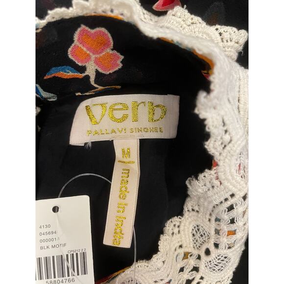 Verb by Pallavi Singhee Patchwork Dress M New With Tags Anthropologie - Picture 10 of 13